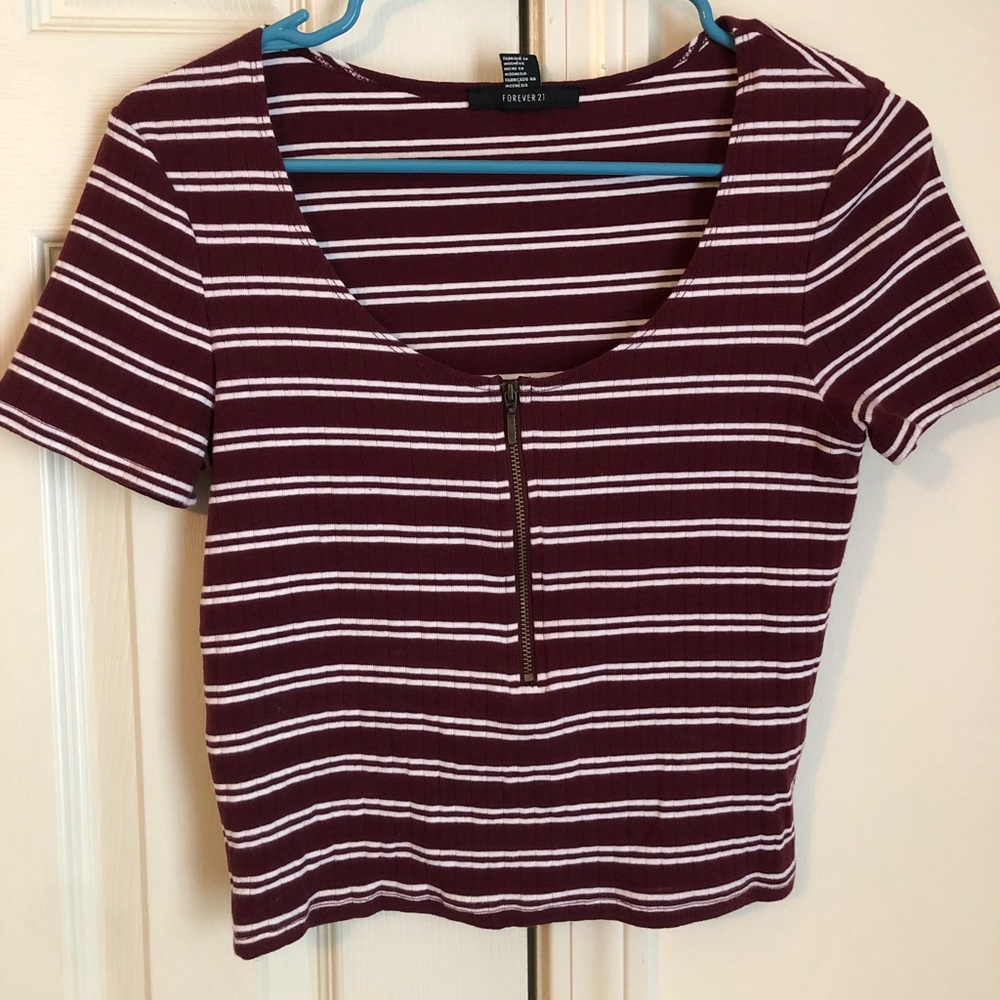 Striped Crop top 💋